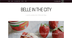 Desktop Screenshot of belleinthecityblog.com